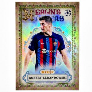 Robert Lewandoswki 2022-2023 Carte à insérer pour maître Panini Merlin # MM-3