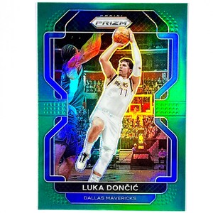 Luka Doncic 2022-2023 Basket-ball Prizm vert Prizm Card #223