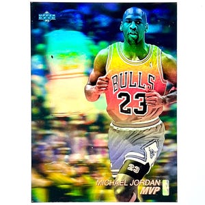 Michael Jordan 1991 Upper Deck Holograma MVP Inserir Cartão #AW4