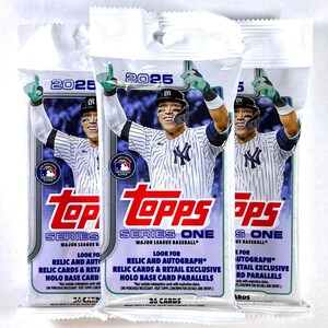 Confezione Fat Pack Topps Baseball Series One 2025! 36 carte per confezione!