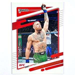 Tarjeta UFC Donruss 2022 de Connor McGregor n.° 27
