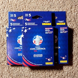 COPA America 2024 Conmebol Soccer Panini Stickers Box!