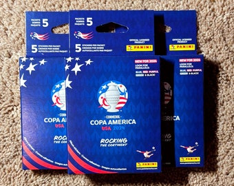 2024 COPA America Conmebol Soccer Panini Sticker Box!