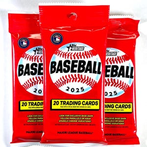 2025 Topps Heritage Baseball Fat Pack! 20 Cards per Pack!