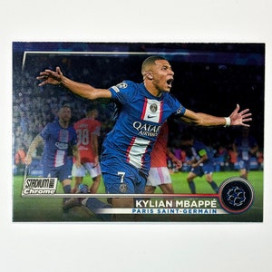 Kylian Mbappe 2022-23 Topps Stadium Club Card #2