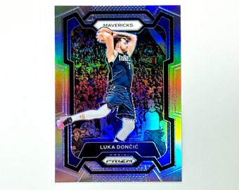 Luka Doncic 2022-23 Panini Prizm zilveren kaart #110