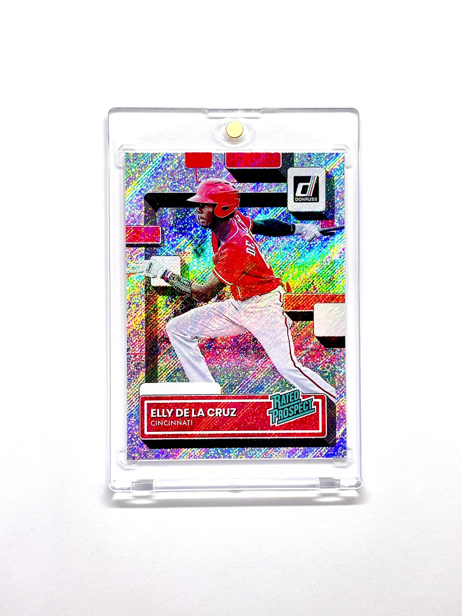 Elly De La Cruz Rookie Card 2022 Donruss Rated Prospect Silver Etsy