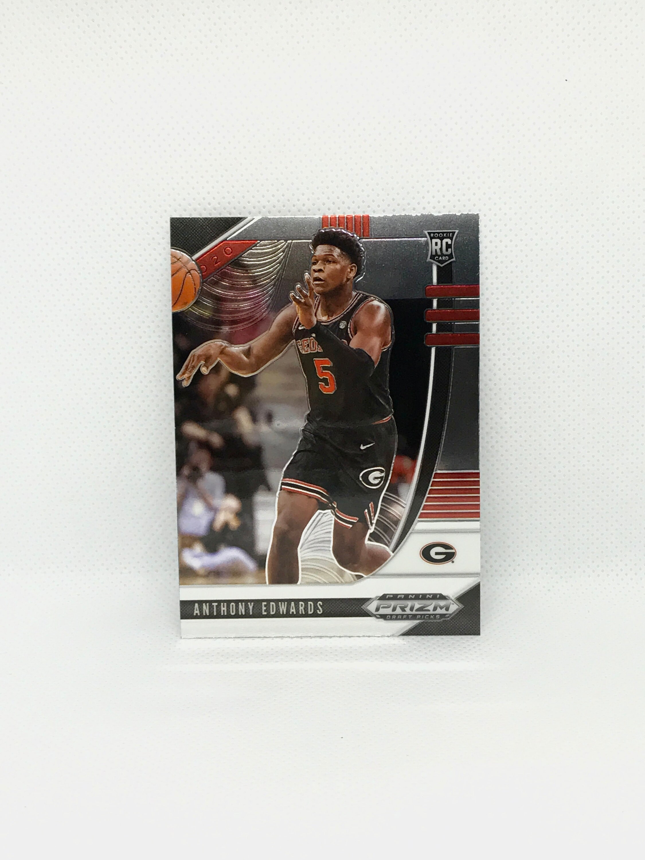 Anthony Edwards Rookie Card Panini Prizm Card 41 Etsy