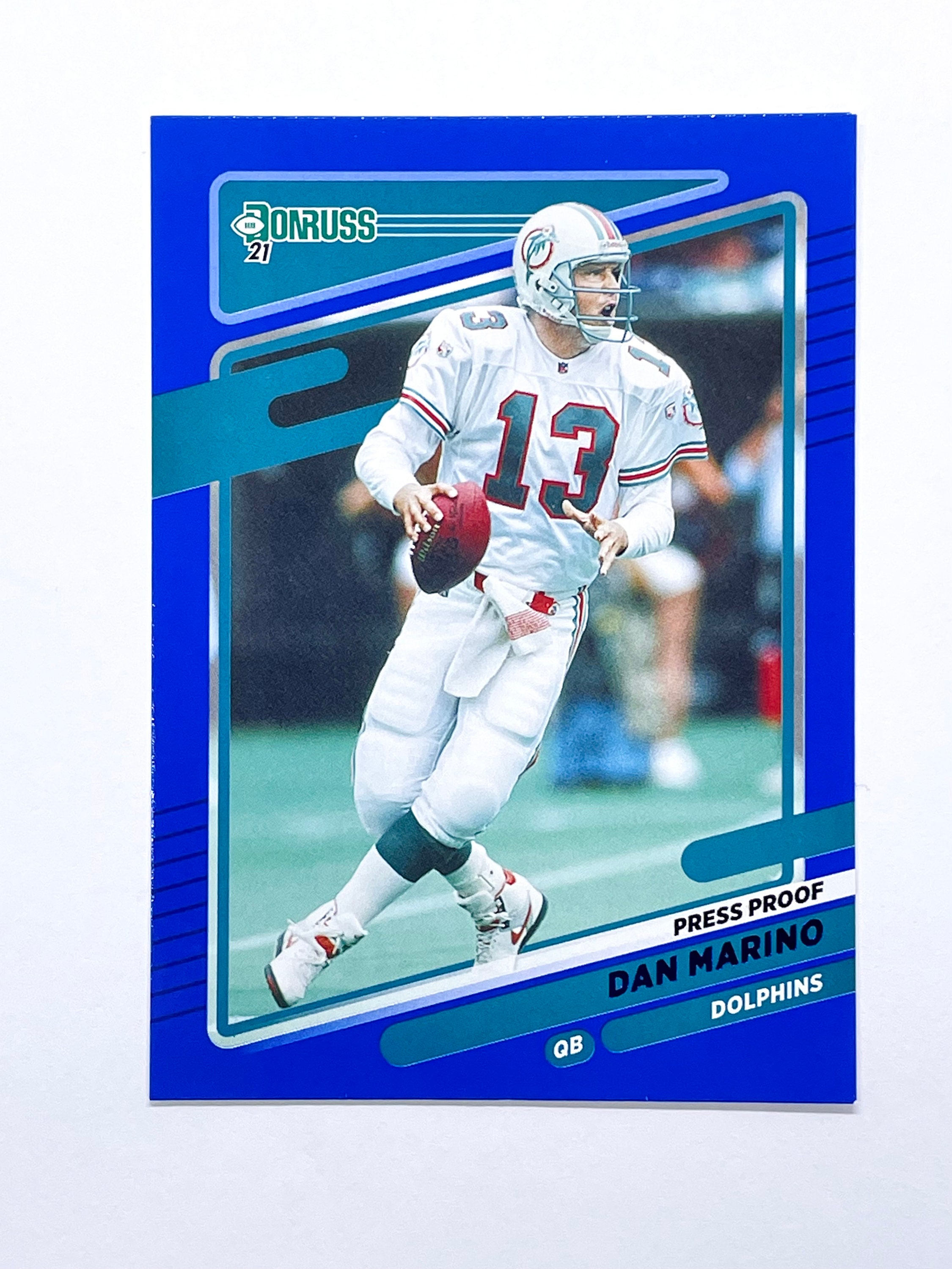 Dan Marino Panini Donruss Football 2021 Press Proof Blue Foil - Etsy