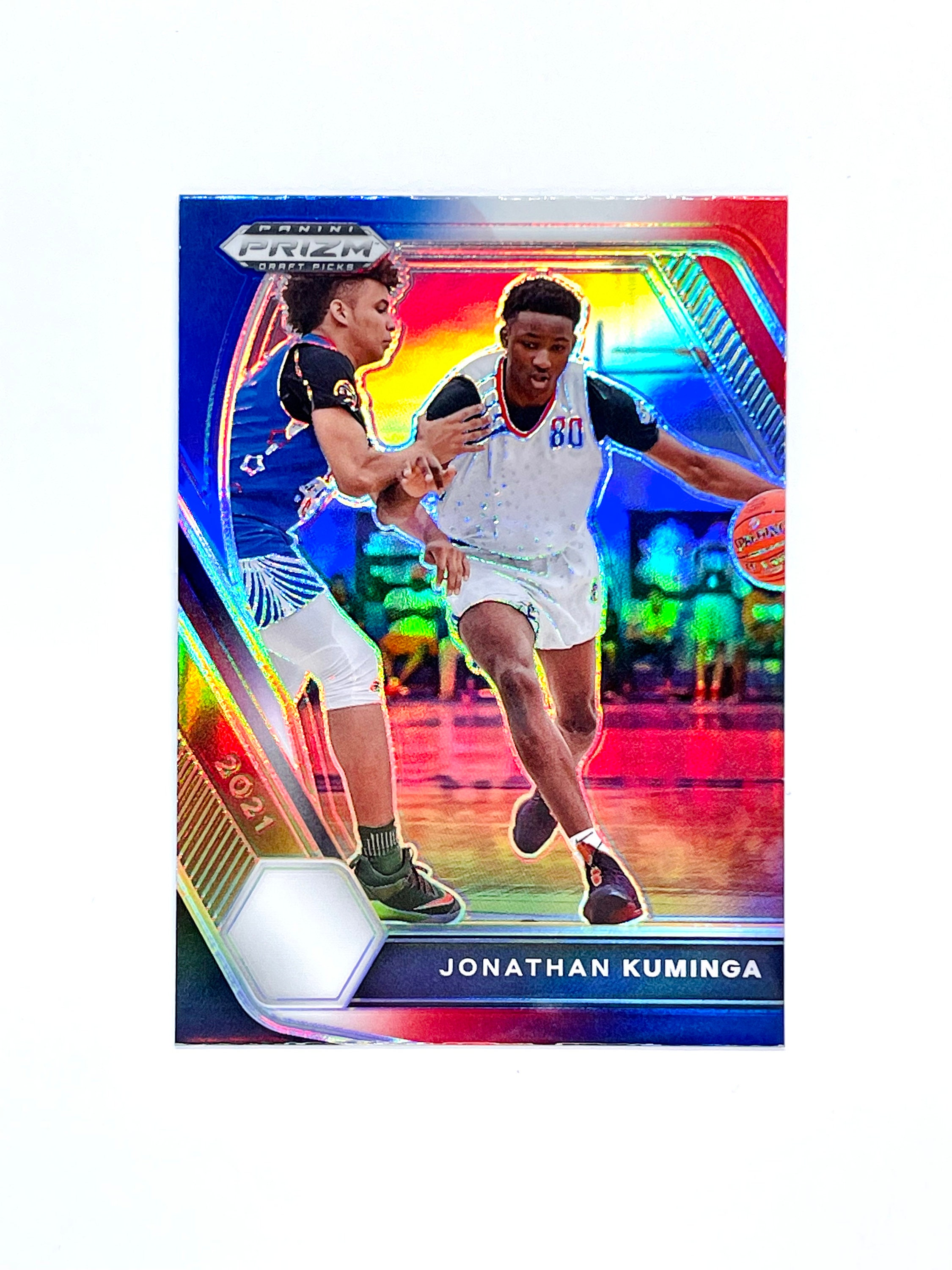 Jonathan Kuminga Rookie Card 2021 Prizm Draft Picks Orange Ice Etsy