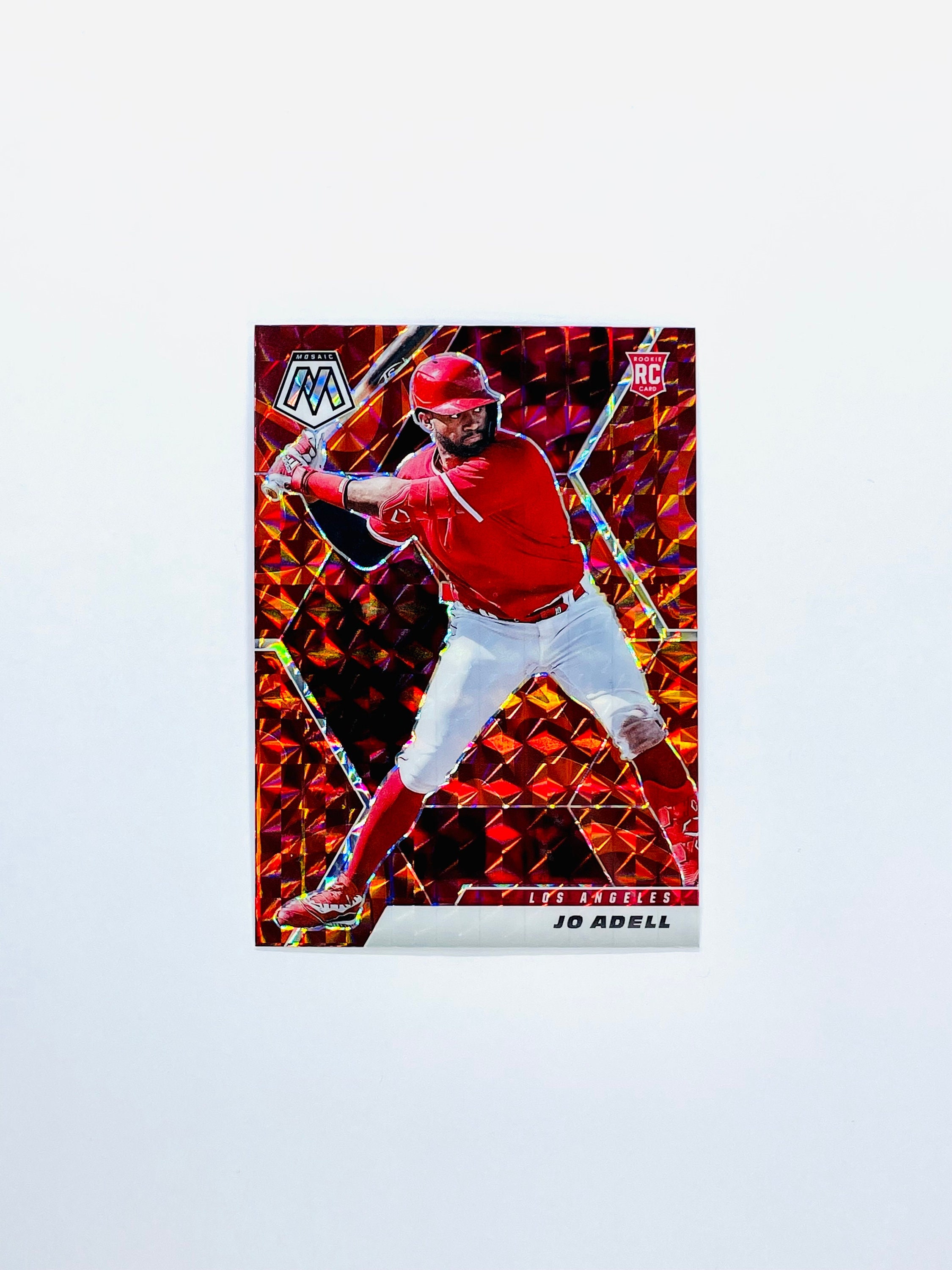 Jo Adell Rookie Card 21 Mosaic Red Prizm 270 Etsy Norway