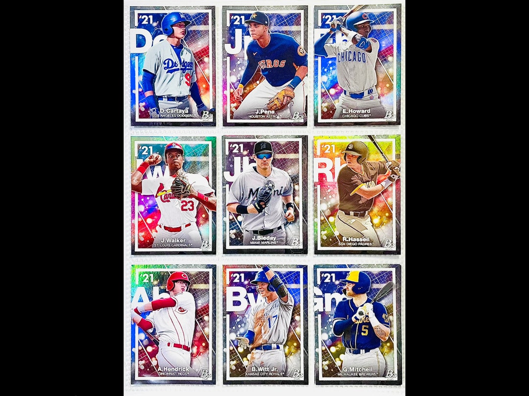 You Pick 2021 Bowman Platinum Precious Elements Inserts Pick Etsy
