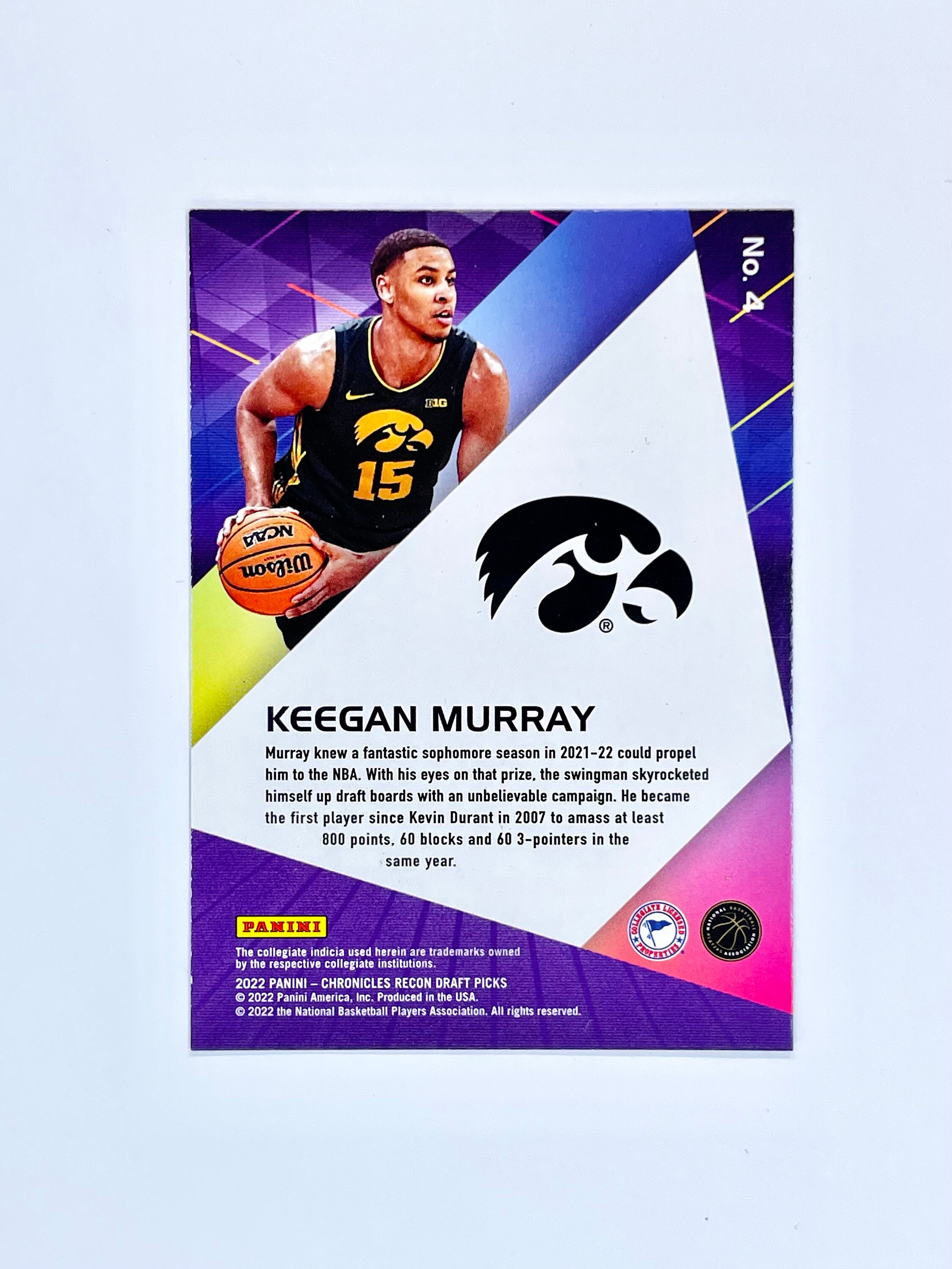  2022-23 Panini Instant Basketball #21 Keegan Murray