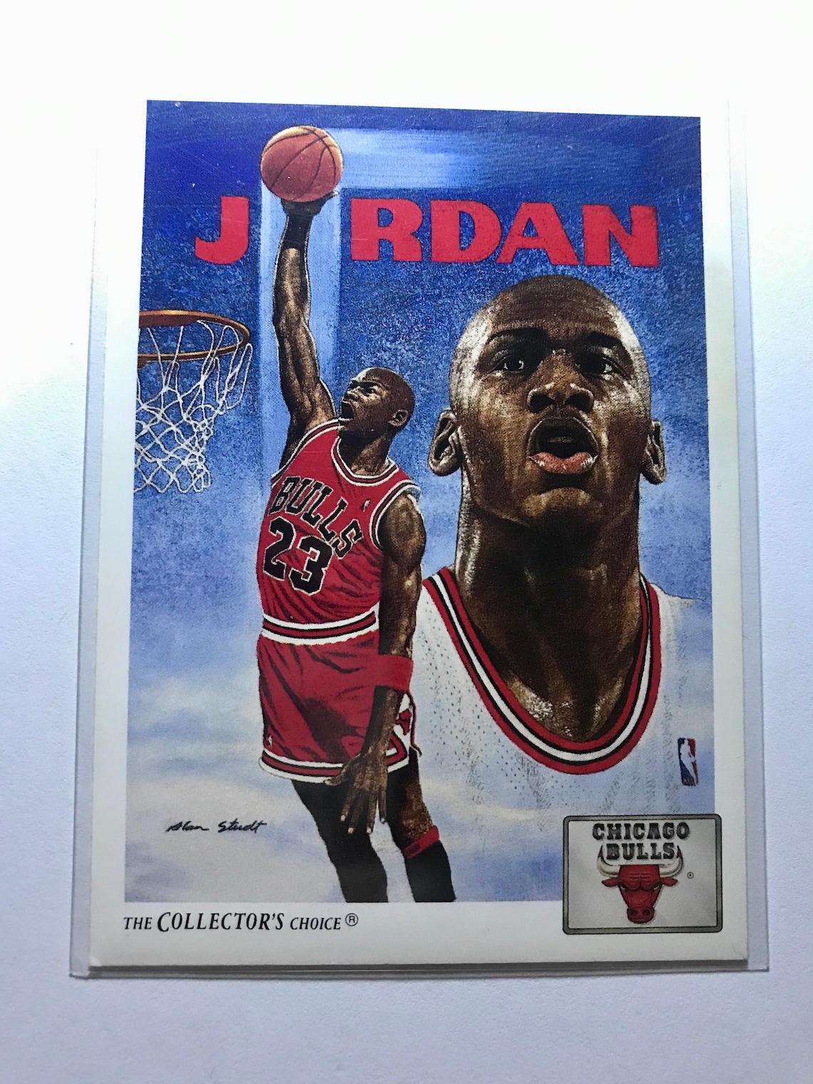 Michael Jordan UpperDeck Collector's Choice Card 75 1991 Etsy