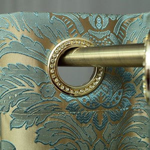 Window curtains Embroidered jacquard curtains, Jacquard curtains, Curtains for living room, Embroidered curtains, Ring curtains