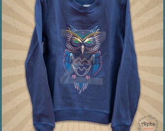womens owl sweatshirt