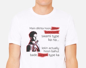 Innocent Type | Varun Dhawan | Bollywood  - Unisex | Short Sleeve T-shirt