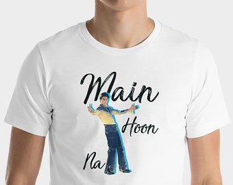 Main Hoon Na | Shahrukh Khan | Bollywood  - Unisex | Short Sleeve T-shirt