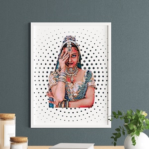 Aishwarya Rai Bachchan Wall Art Poster | Digital Print
