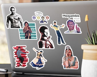 Bollywood Actors Stickers | Shahrukh, Deepika, Hrithik Roshan, Aishwarya Rai, Varun Dhawan, Priyanka Chopra, Aamir Khan, Anil Kapoor