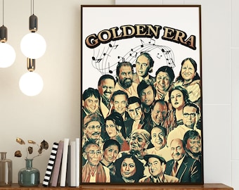 Golden Era of Bollywood Wall Art| Digital Print