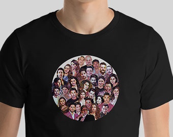 Equipo de Bollywood: camiseta unisex de manga corta