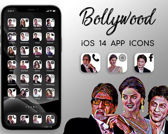 Bollywood iOS App Icons Pack