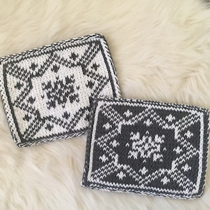 Geometric Florals Potholder Pattern