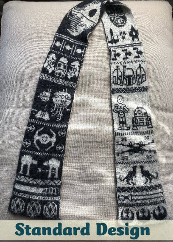 Custom Star Wars Reversible Scarf - Etsy