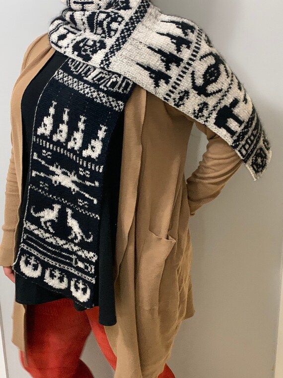 Custom Star Wars Reversible Scarf - Etsy