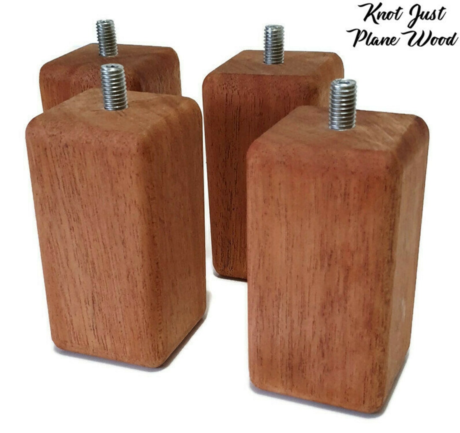 Wooden Furniture Feet & Fixing Plates Set of 4 Etsy