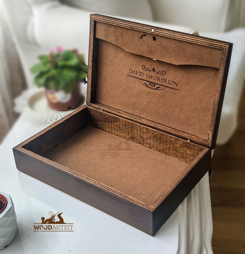 Custom Music Box With Custom Song Mp3 Personalized Electronic Etsy