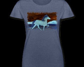 Gr. XL Schönes T-Shirt in Premium Qualität mit Tölter Druck