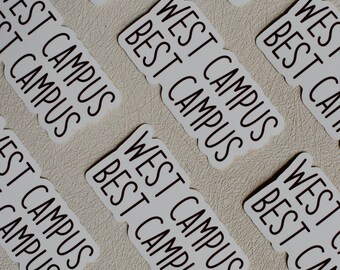 Sticker beste campus West Campus