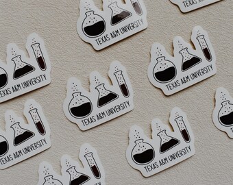 Wetenschapssticker TAMU