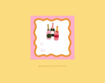 Cadeaukaartje voor Poppin'-feest