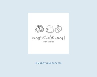 Cadeaukaartje Wedding Bells