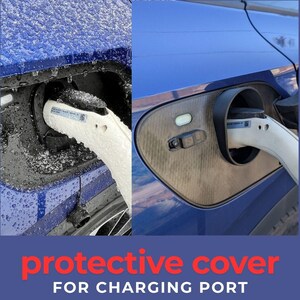 EV Charger Plug Port Cover Electric Vehicle Charge Port Cover Electric - View #2