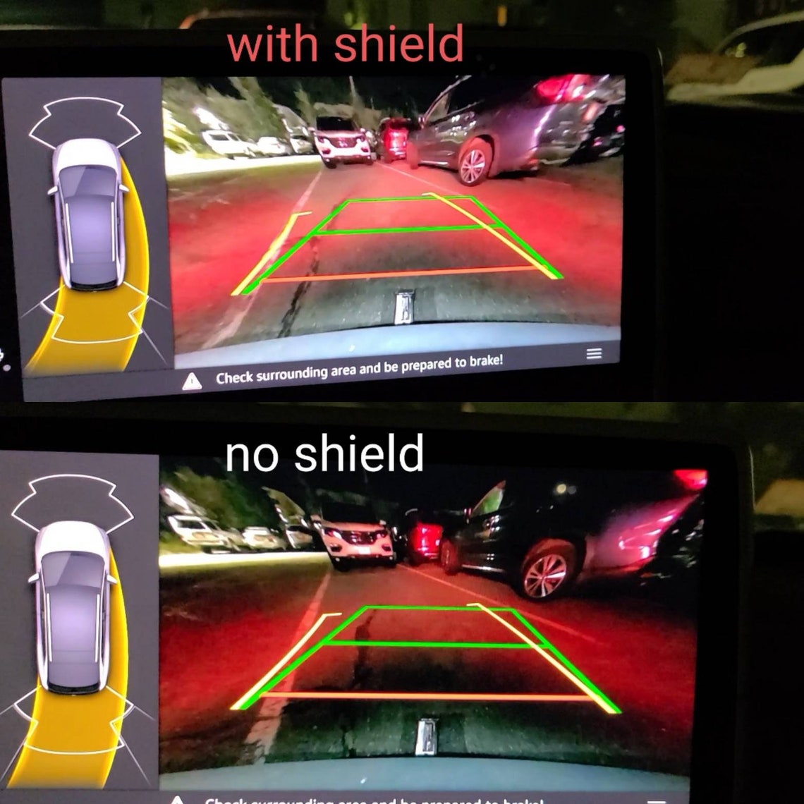 A Better Backup Camera Hood for VW ID4 Greatly Improves Backup Etsy