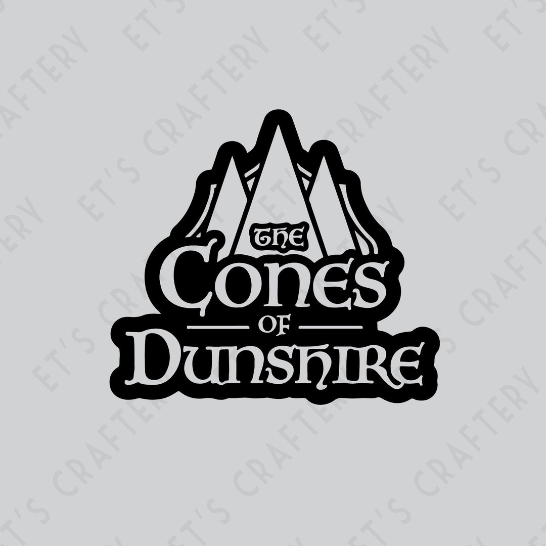 Parks and Recreation Cones of Dunshire Vinyl Decal Sticker Etsy