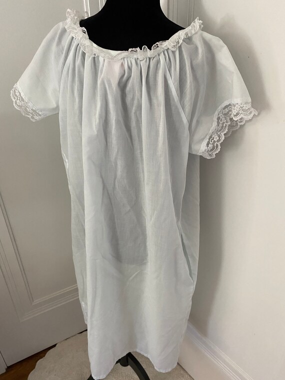 Carriage Court Pale Blue Nightgown - image 2