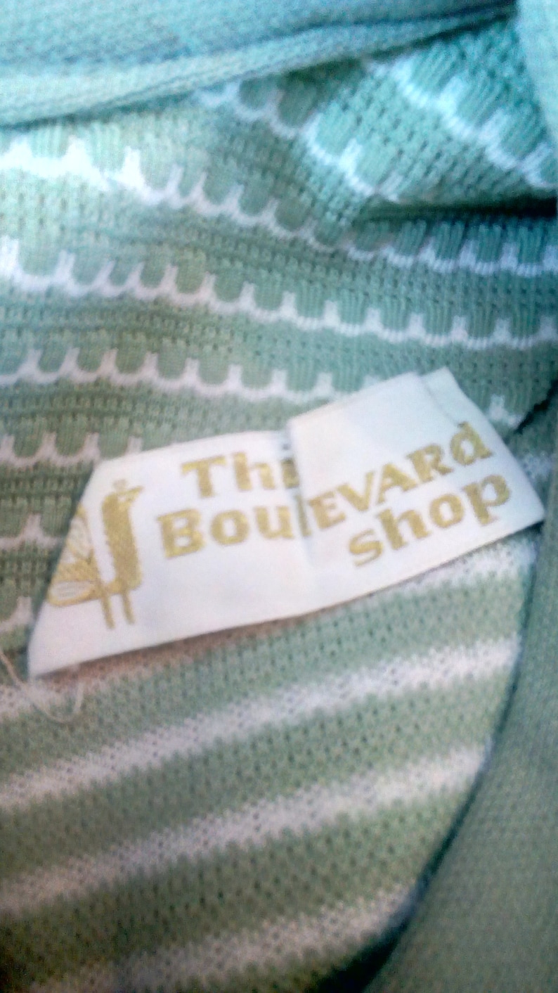 The Boulevard Shop mint green 1960s Dress