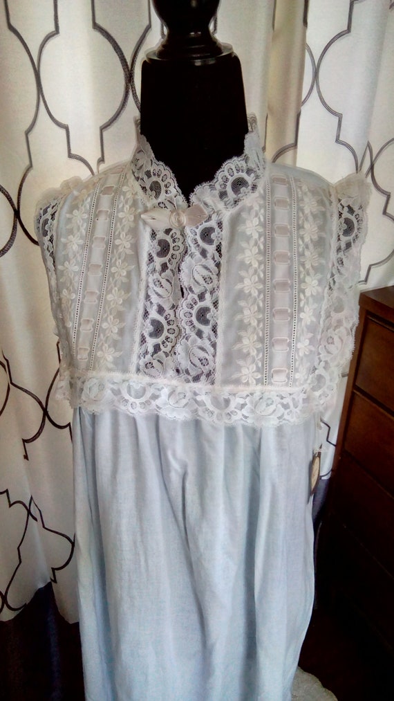 Blue Christian Dior vintage nightgown - image 2