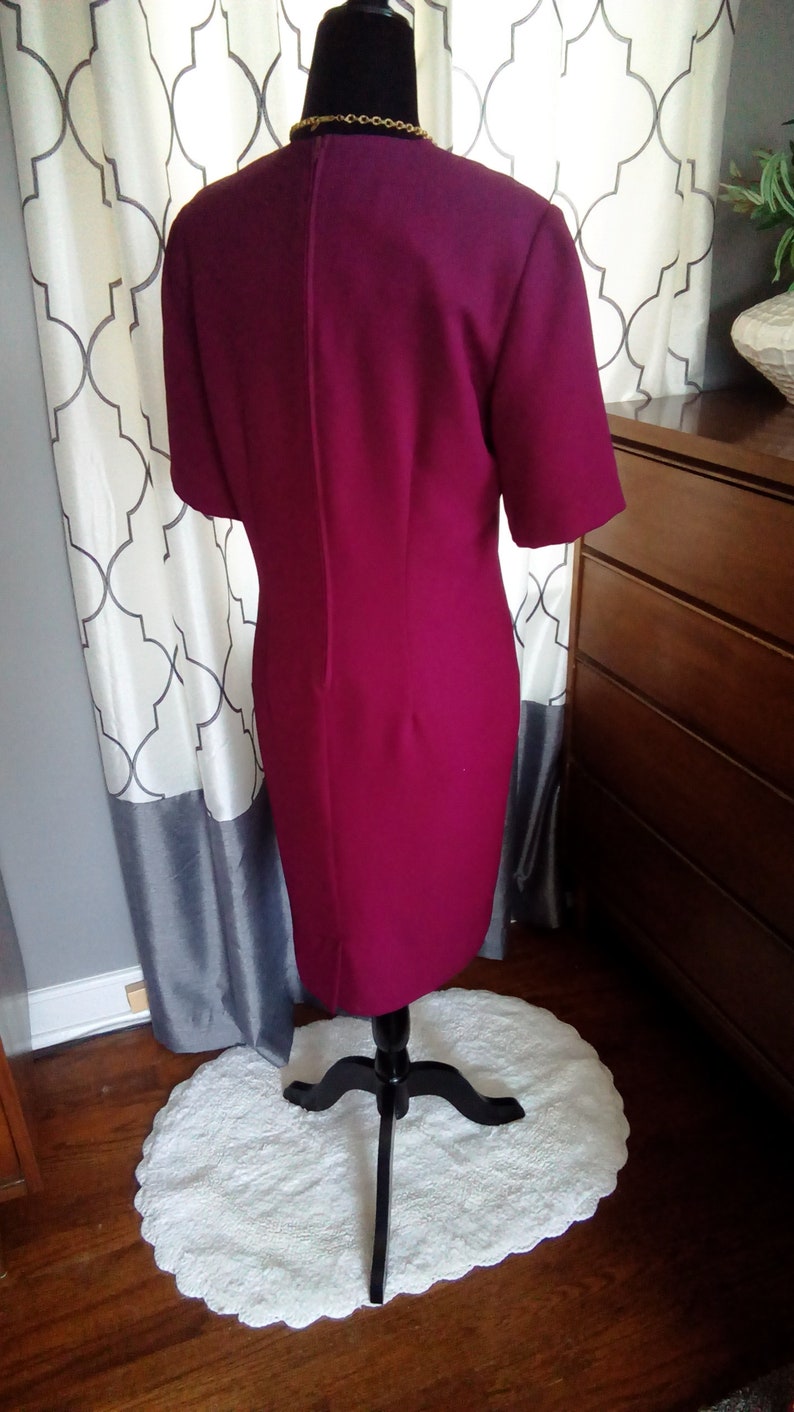 1960s Henry Lee Petites fushia dress