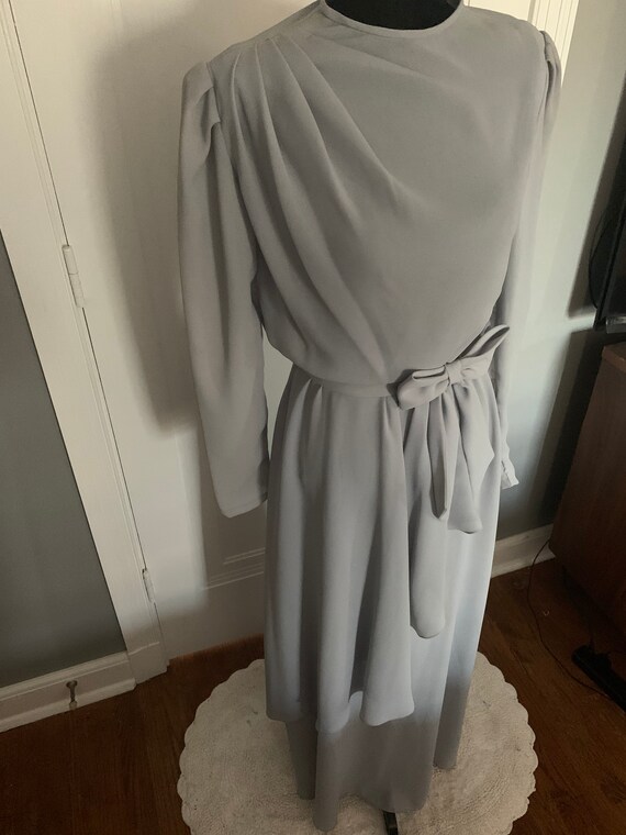 Emma Domb Gray Formal Gown - image 3