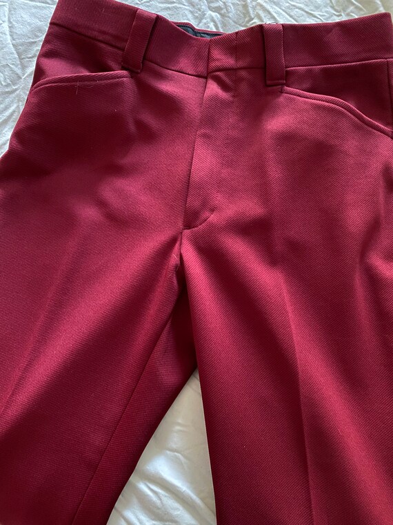 Farah Red Polyester Pant - image 3