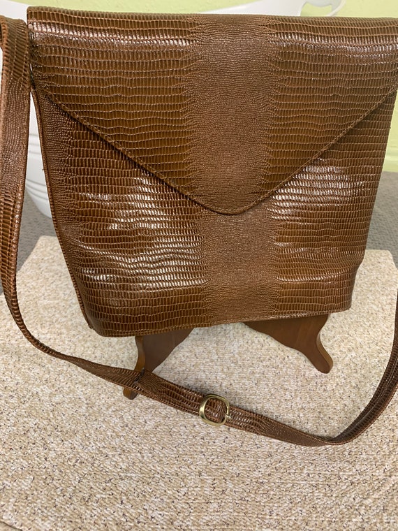 Almondo Originals Brown Leather Handbag