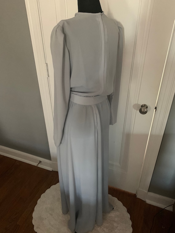 Emma Domb Gray Formal Gown - image 4