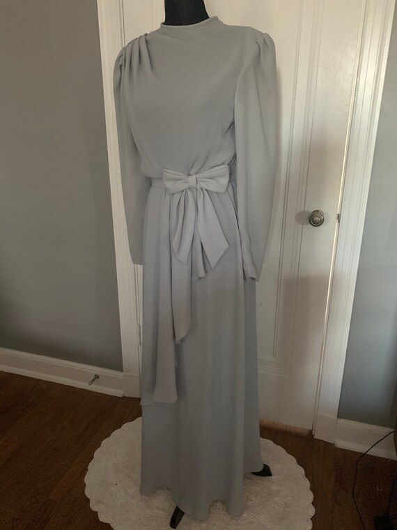 Emma Domb Gray Formal Gown