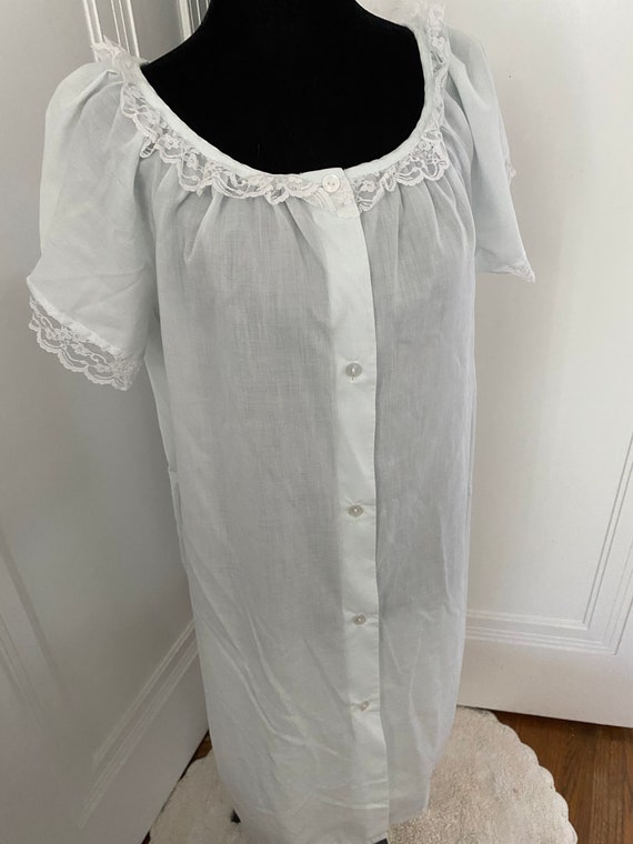 Carriage Court Pale Blue Nightgown